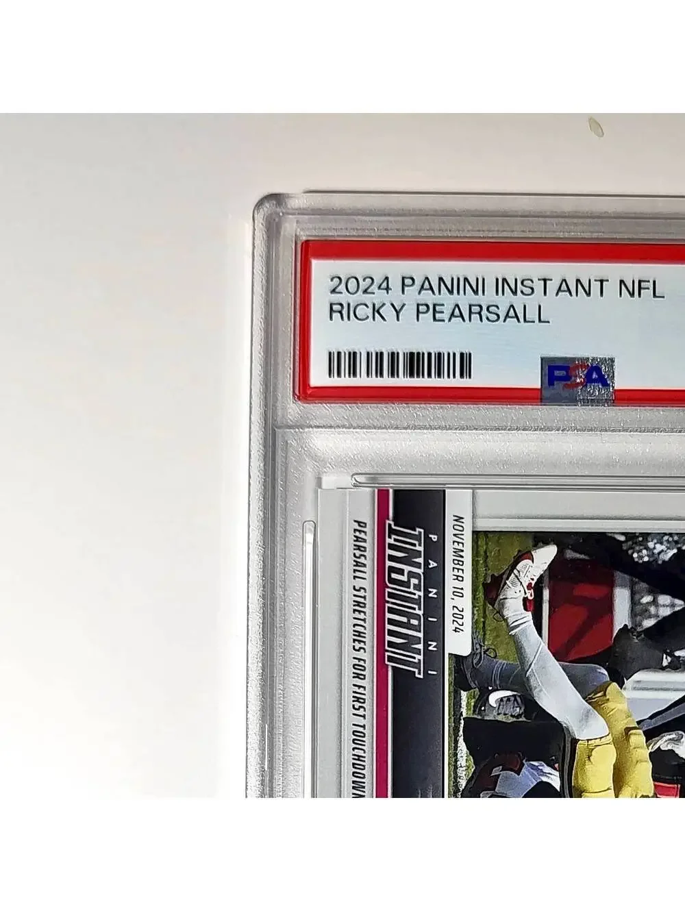 Ricky Pearsall Rookie 2024 Panini Instant NFL #142 PSA 10 Gem Mint
